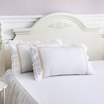 アイボリー フリル刺繍 クイーンカバーセット アイボリー フリル刺繍 クイーンカバーセット - メルカリ